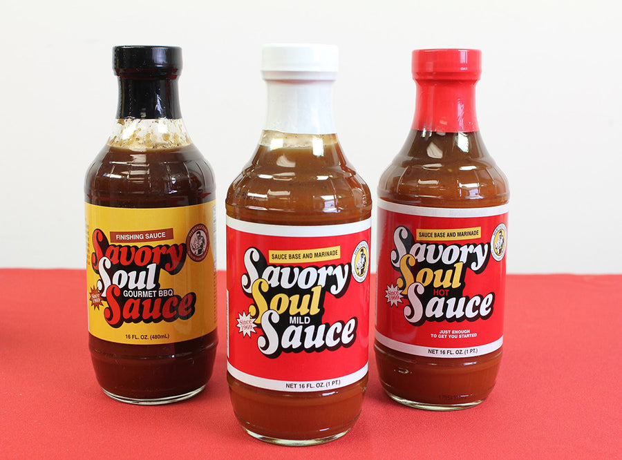 Heritage Fare Savory Soul Sauce (Gourmet, Mild or Hot)